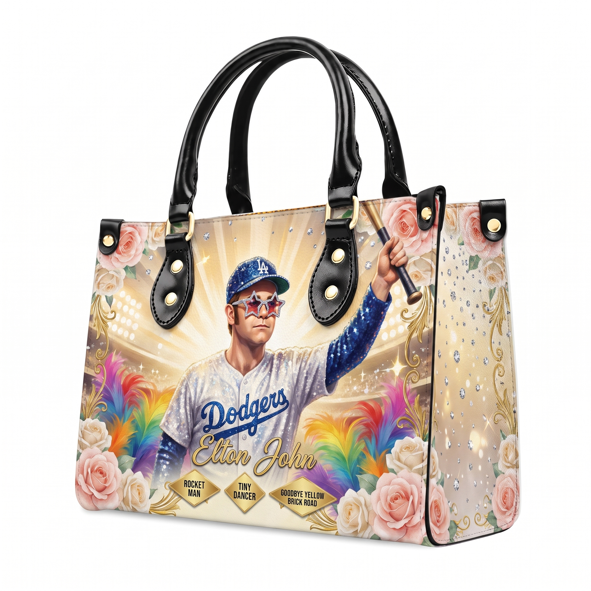 The Rocket Man Tribute Bag — Dodger Days design (product shot)