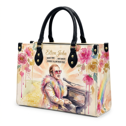The Rocket Man Tribute Bag — Watercolour Hero design (featured product shot)
